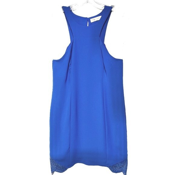The Impeccable Pig Mini Dress in Cobalt Blue L - Picture 1 of 12